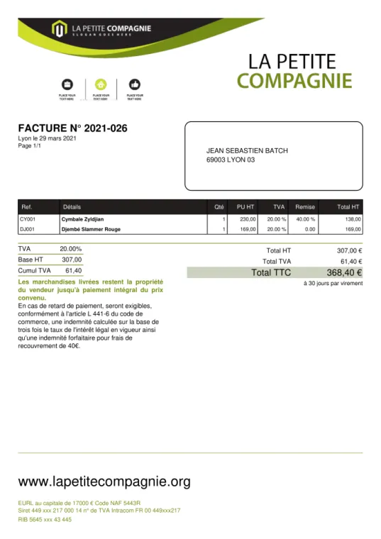 Quel est le format le plus adapté pour mettre un logo sur une facture ou devis ?, Angoulême, ABAR