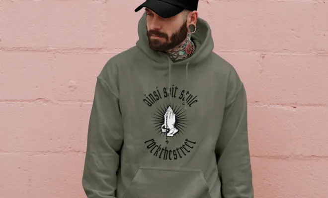 Logo Transfert Sweat-shirt+Casquette pour "Rock the Street"